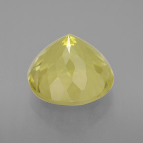 Quartz Gemstone in 11 mm (calibrated) Size for Sale, Quartz Stone in Lemon Color