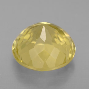 Quartz Gemstone in 11 mm (calibrated) Size for Sale, Quartz Stone in Lemon Color