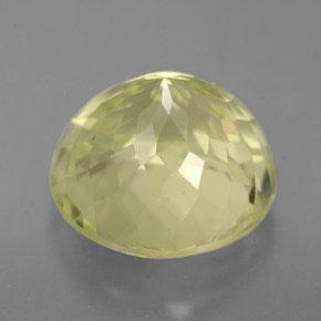 Quartz Gemstone in 11 mm (calibrated) Size for Sale, Quartz Stone in Lemon Color