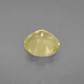 Quartz Gemstone in 9 mm (calibrated) Size for Sale, Quartz Stone in Lemon Color