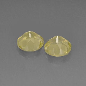 Quartz Gemstone in 9 mm (calibrated) Size for Sale, Quartz Stone in Lemon Color