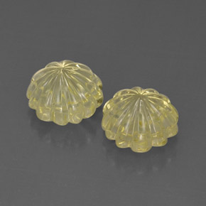Quartz Gemstone in 12.2 x 12 mm Size for Sale, Quartz Stone in Lemon Color