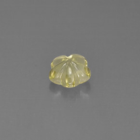 Quartz Gemstone in 8.3 x 8.2 mm Size for Sale, Quartz Stone in Lemon Color