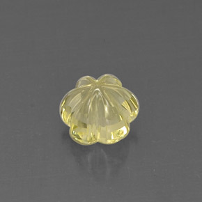 Quartz Gemstone in 8.4 x 7.8 mm Size for Sale, Quartz Stone in Lemon Color