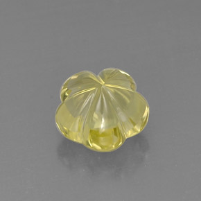 Quartz Gemstone in 12.2 x 12 mm Size for Sale, Quartz Stone in Lemon Color