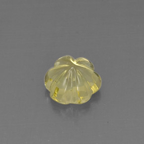 Quartz Gemstone in 9.6 x 9.1 mm Size for Sale, Quartz Stone in Lemon Color