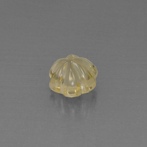 Quartz Gemstone in 8.8 x 8.5 mm Size for Sale, Quartz Stone in Lemon Color