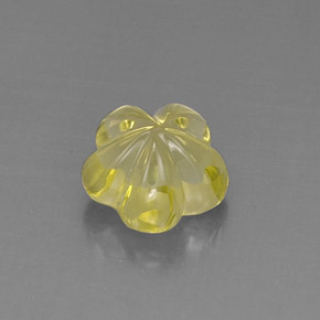 Quartz Gemstone in 12.2 x 12 mm Size for Sale, Quartz Stone in Lemon Color