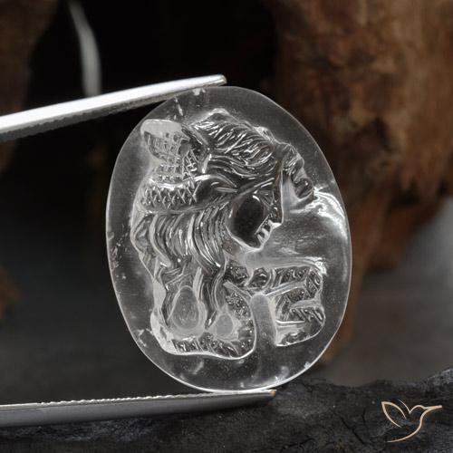 27.24ct Natural Clear White Quartz, Fancy, Transparent