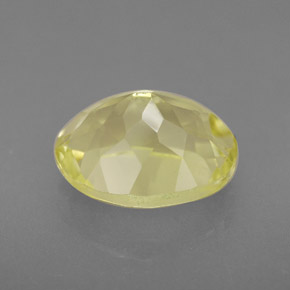 Quartz Gemstone in 11 x 9 mm (calibrated) Size for Sale, Quartz Stone in Lemon Color