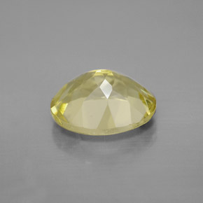 Quartz Gemstone in 11 x 9 mm (calibrated) Size for Sale, Quartz Stone in Lemon Color