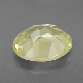Quartz Gemstone in 11 x 9 mm (calibrated) Size for Sale, Quartz Stone in Lemon Color