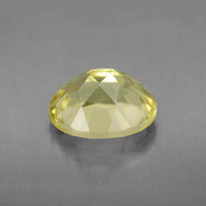 Quartz Gemstone in 11 x 9 mm (calibrated) Size for Sale, Quartz Stone in Lemon Color