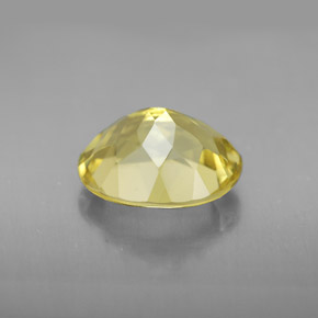 Quartz Gemstone in 11 x 9 mm (calibrated) Size for Sale, Quartz Stone in Lemon Color