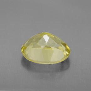 Quartz Gemstone in 11 x 9 mm (calibrated) Size for Sale, Quartz Stone in Lemon Color