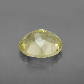 Quartz Gemstone in 11 x 9 mm (calibrated) Size for Sale, Quartz Stone in Lemon Color