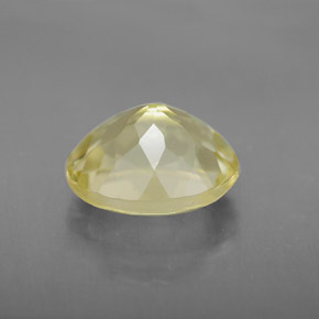 Quartz Gemstone in 11 x 9 mm (calibrated) Size for Sale, Quartz Stone in Lemon Color