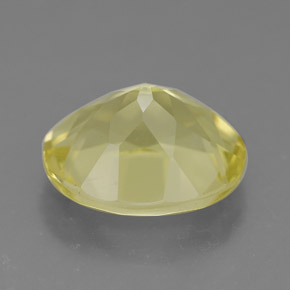 Quartz Gemstone in 11 x 9 mm (calibrated) Size for Sale, Quartz Stone in Lemon Color