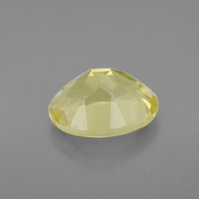Quartz Gemstone in 11 x 9 mm (calibrated) Size for Sale, Quartz Stone in Lemon Color