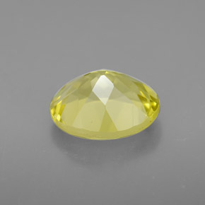 Quartz Gemstone in 11 x 9 mm (calibrated) Size for Sale, Quartz Stone in Lemon Color