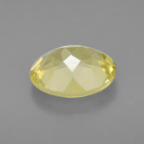 Quartz Gemstone in 11 x 9 mm (calibrated) Size for Sale, Quartz Stone in Lemon Color