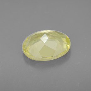 Quartz Gemstone in 11 x 9 mm (calibrated) Size for Sale, Quartz Stone in Lemon Color