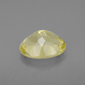 Quartz Gemstone in 11 x 9 mm (calibrated) Size for Sale, Quartz Stone in Lemon Color