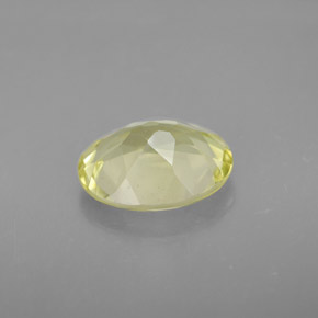 Quartz Gemstone in 11 x 9 mm (calibrated) Size for Sale, Quartz Stone in Lemon Color