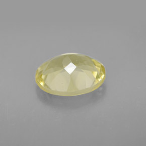 Quartz Gemstone in 11 x 9 mm (calibrated) Size for Sale, Quartz Stone in Lemon Color