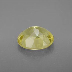 Quartz Gemstone in 11 x 9 mm (calibrated) Size for Sale, Quartz Stone in Lemon Color