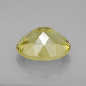 Quartz Gemstone in 11 x 9 mm (calibrated) Size for Sale, Quartz Stone in Lemon Color