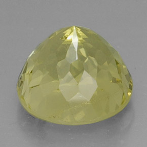 Quartz Gemstone in 13 mm (calibrated) Size for Sale, Quartz Stone in Lemon Color