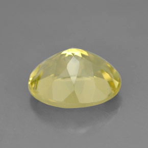 Quartz Gemstone in 11 x 9 mm (calibrated) Size for Sale, Quartz Stone in Lemon Color