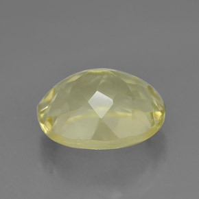 Quartz Gemstone in 11 x 9 mm (calibrated) Size for Sale, Quartz Stone in Lemon Color