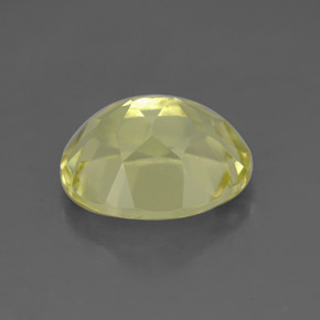 Quartz Gemstone in 11 x 9 mm (calibrated) Size for Sale, Quartz Stone in Lemon Color