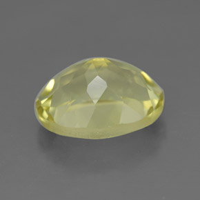 Quartz Gemstone in 11 x 9 mm (calibrated) Size for Sale, Quartz Stone in Lemon Color