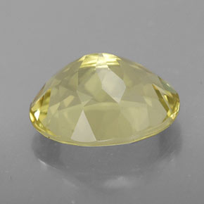 Quartz Gemstone in 11 x 9 mm (calibrated) Size for Sale, Quartz Stone in Lemon Color