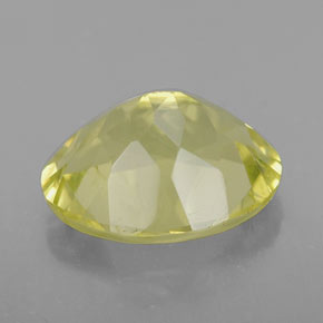 Quartz Gemstone in 11 x 9 mm (calibrated) Size for Sale, Quartz Stone in Lemon Color