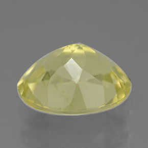 Quartz Gemstone in 11 x 9 mm (calibrated) Size for Sale, Quartz Stone in Lemon Color