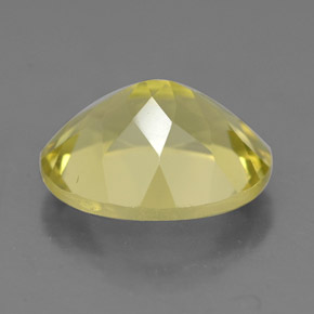 Quartz Gemstone in 11 x 9 mm (calibrated) Size for Sale, Quartz Stone in Lemon Color