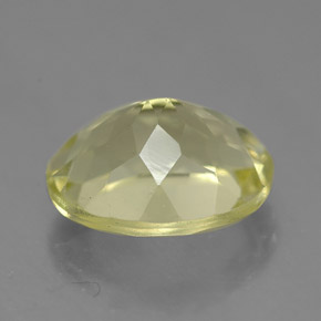 Quartz Gemstone in 11 x 9 mm (calibrated) Size for Sale, Quartz Stone in Lemon Color