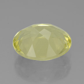 Quartz Gemstone in 11 x 9 mm (calibrated) Size for Sale, Quartz Stone in Lemon Color