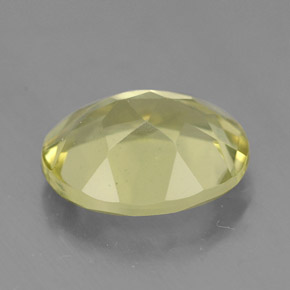 Quartz Gemstone in 11 x 9 mm (calibrated) Size for Sale, Quartz Stone in Lemon Color
