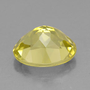 Quartz Gemstone in 11 x 9 mm (calibrated) Size for Sale, Quartz Stone in Lemon Color
