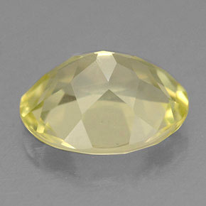Quartz Gemstone in 11 x 9 mm (calibrated) Size for Sale, Quartz Stone in Lemon Color