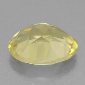 Quartz Gemstone in 11 x 9 mm (calibrated) Size for Sale, Quartz Stone in Lemon Color
