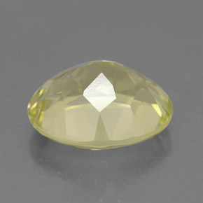 Quartz Gemstone in 11 x 9 mm (calibrated) Size for Sale, Quartz Stone in Lemon Color