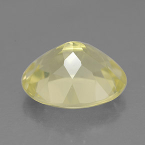 Quartz Gemstone in 11 x 9 mm (calibrated) Size for Sale, Quartz Stone in Lemon Color