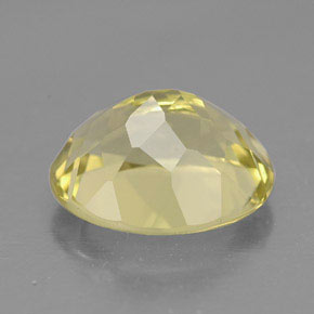 Quartz Gemstone in 11 x 9 mm (calibrated) Size for Sale, Quartz Stone in Lemon Color