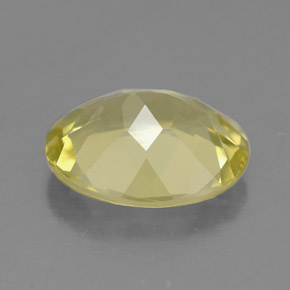 Quartz Gemstone in 11 x 9 mm (calibrated) Size for Sale, Quartz Stone in Lemon Color